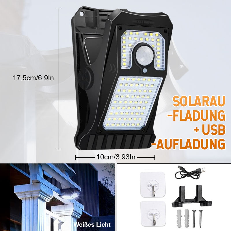 Waterproof solar clip light
