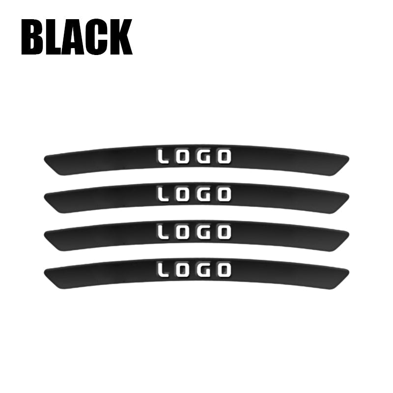 Car Wheel Hub Decorative Stickers(4pcs)