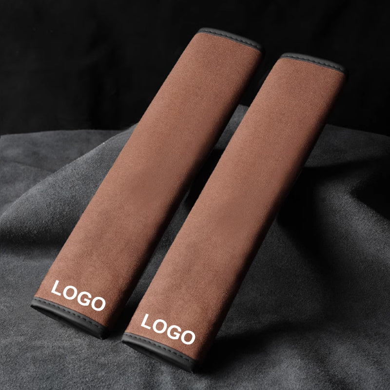 Shoulder protectors for seat belts