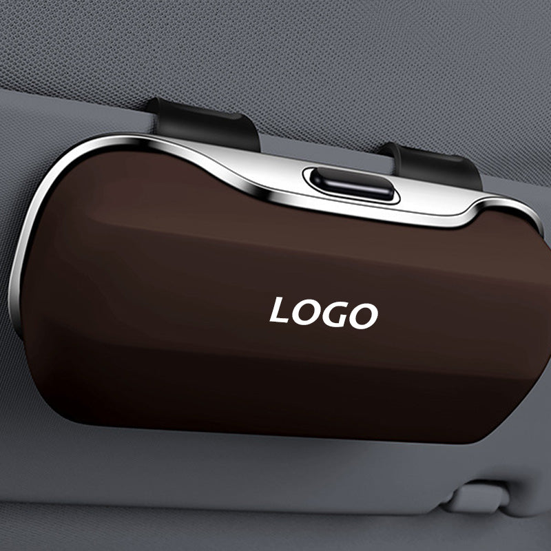 Multifunctional car sunglasses case