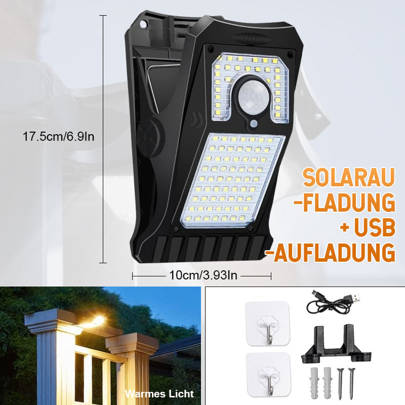 Waterproof solar clip light
