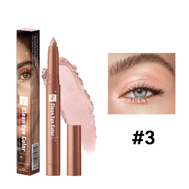 Eyeshadow pencil applies smoothly and naturally