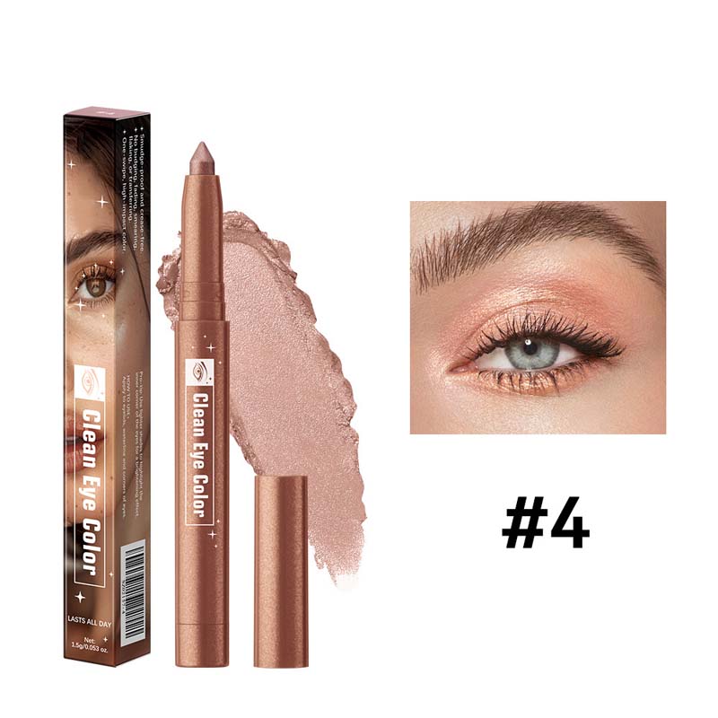 Eyeshadow pencil applies smoothly and naturally