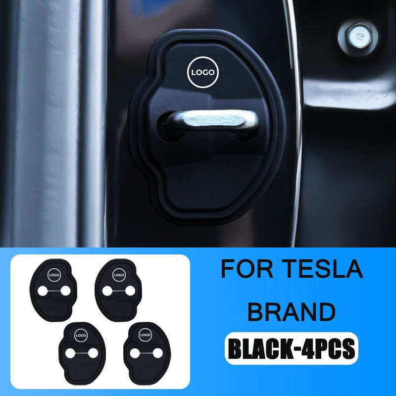 Car Silicone Door Latch Protective Cover(4PCS)