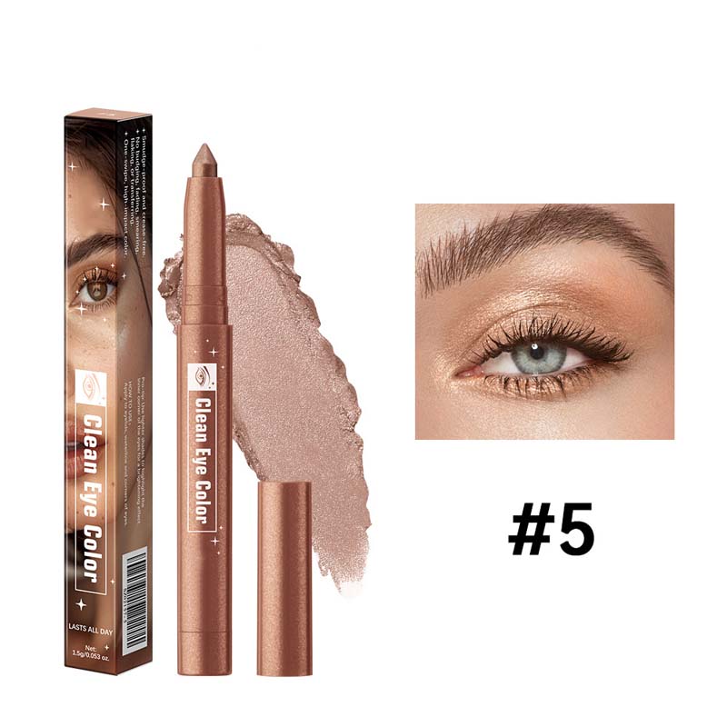 Eyeshadow pencil applies smoothly and naturally