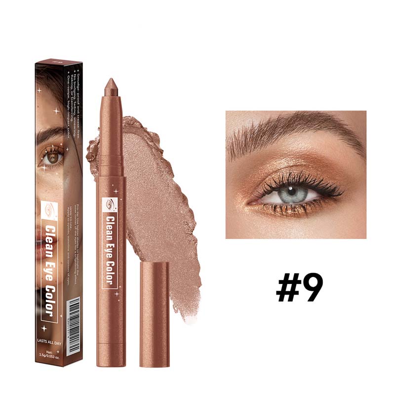 Eyeshadow pencil applies smoothly and naturally