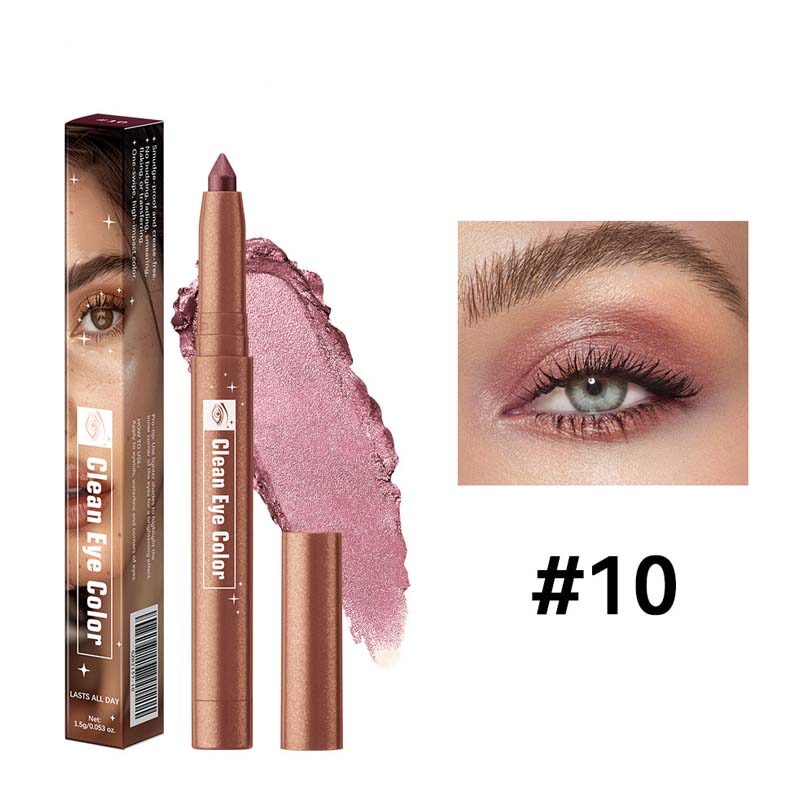 Eyeshadow pencil applies smoothly and naturally