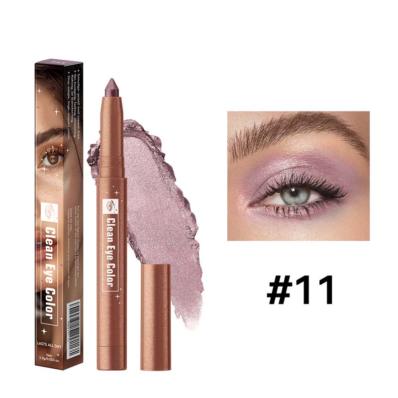 Eyeshadow pencil applies smoothly and naturally