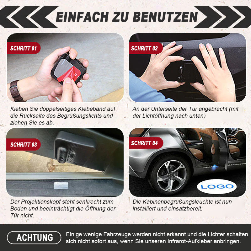 🎄Christmas promotion: 49% off!🎄HD Car Welcome Light