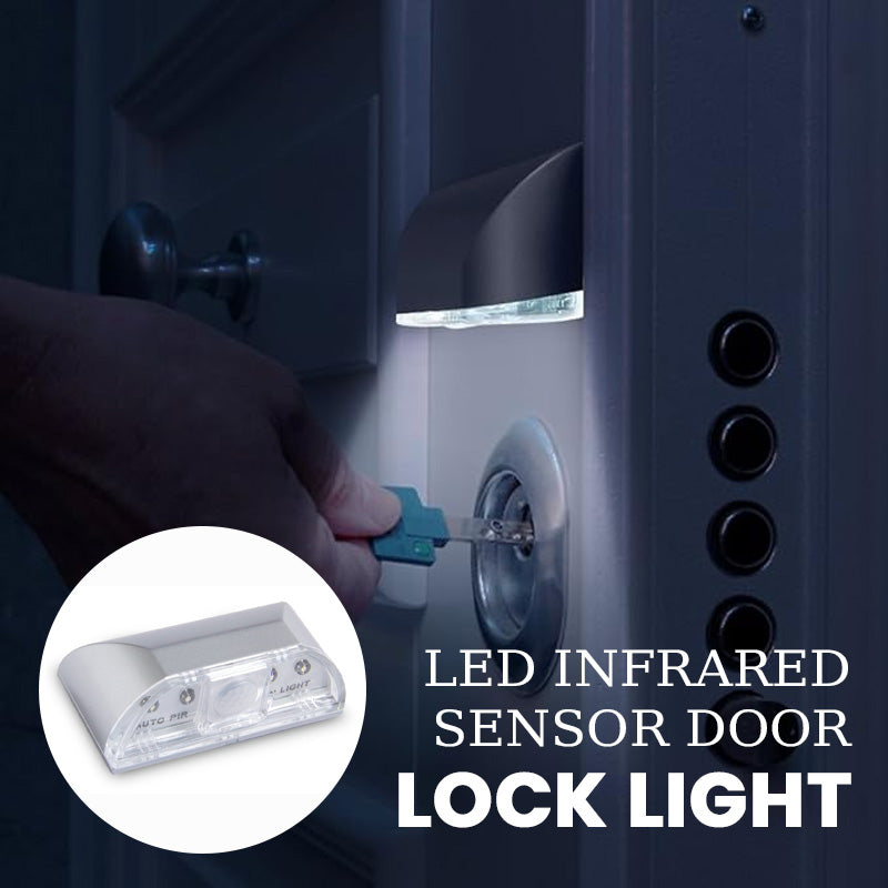 LED Infrared Sensor Door Lock Light ๐