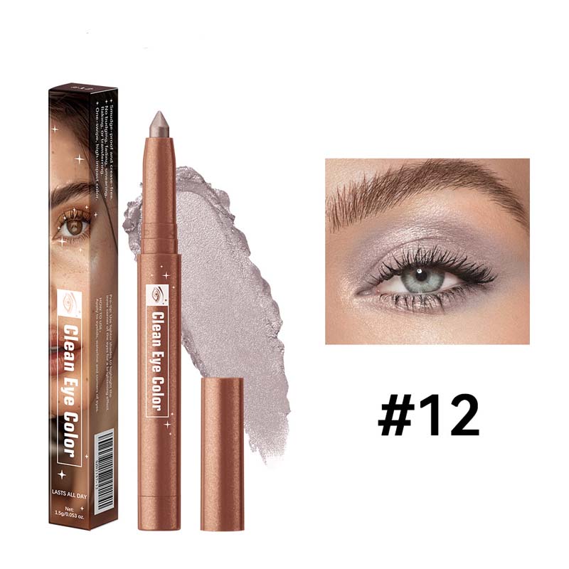 Eyeshadow pencil applies smoothly and naturally
