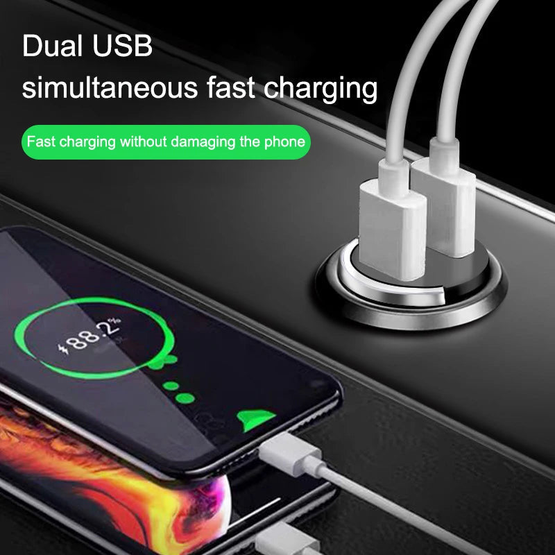 Mini invisible car charger