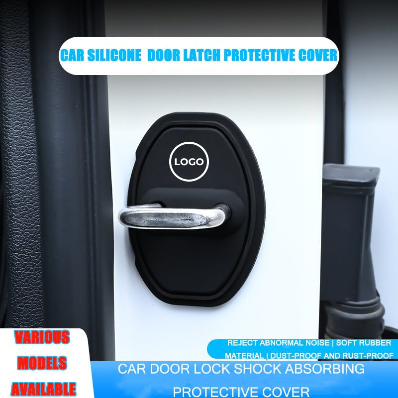 Car Silicone Door Latch Protective Cover(4PCS)