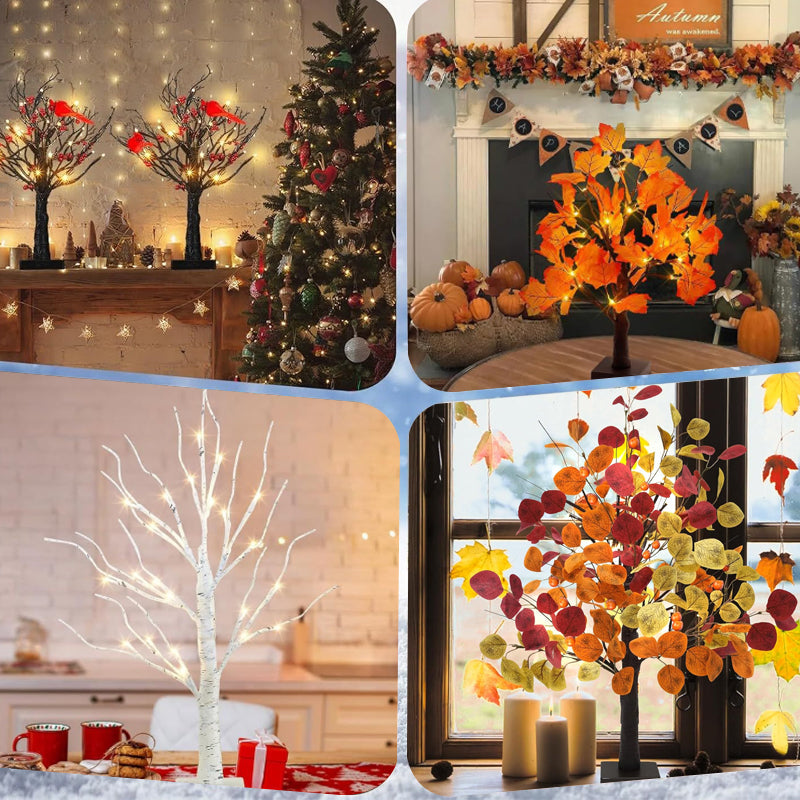 Led artificial tree light