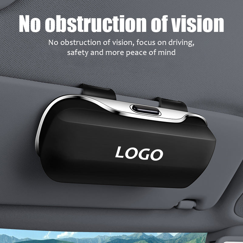 Multifunctional car sunglasses case