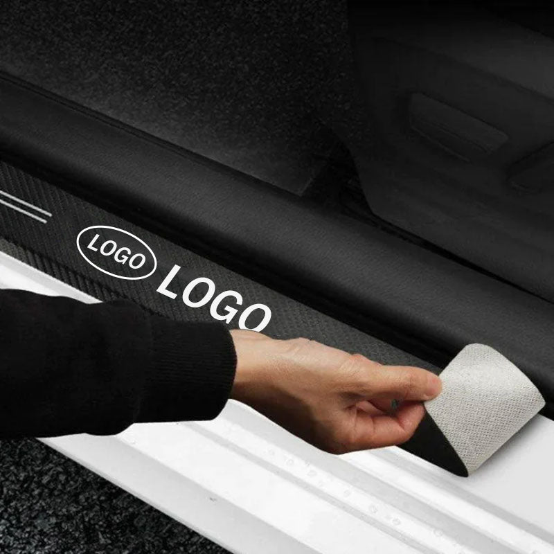 Carbon Car Door Sills Stickers(4 PCS)