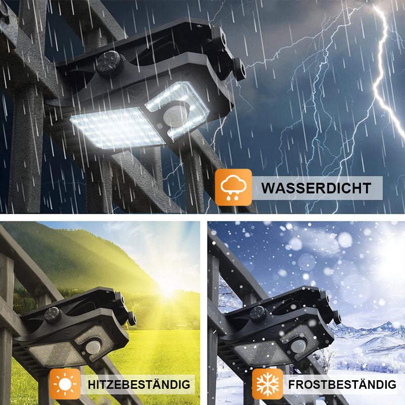Waterproof solar clip light