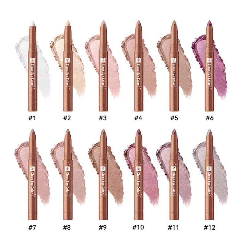 Eyeshadow pencil applies smoothly and naturally