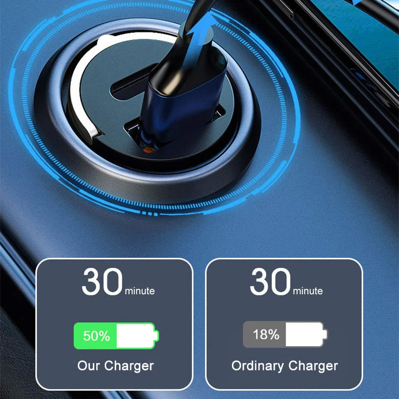 Mini invisible car charger