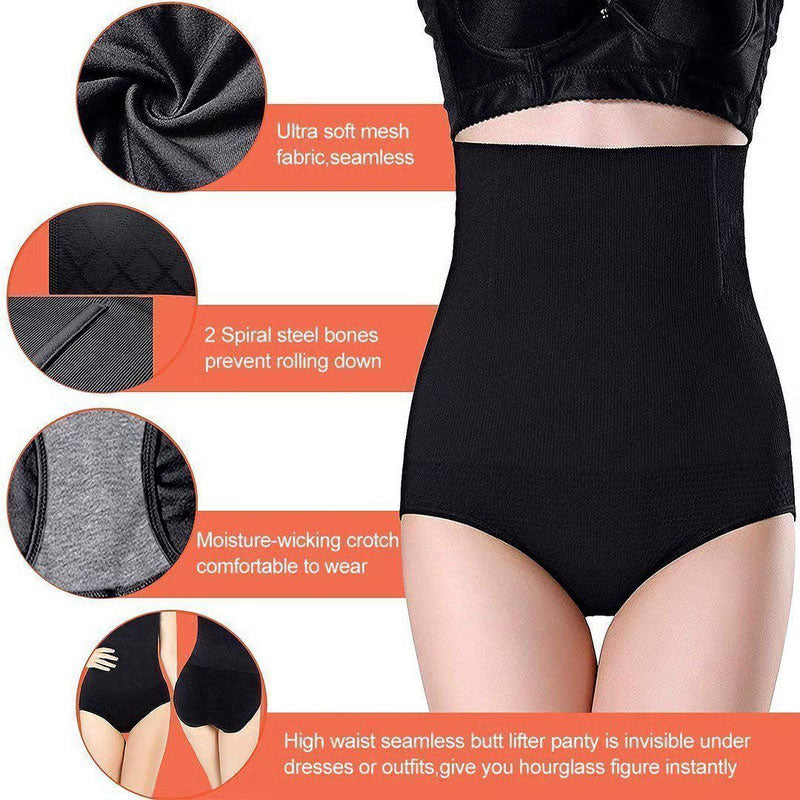 🔥High waist with shapewear and tummy contro