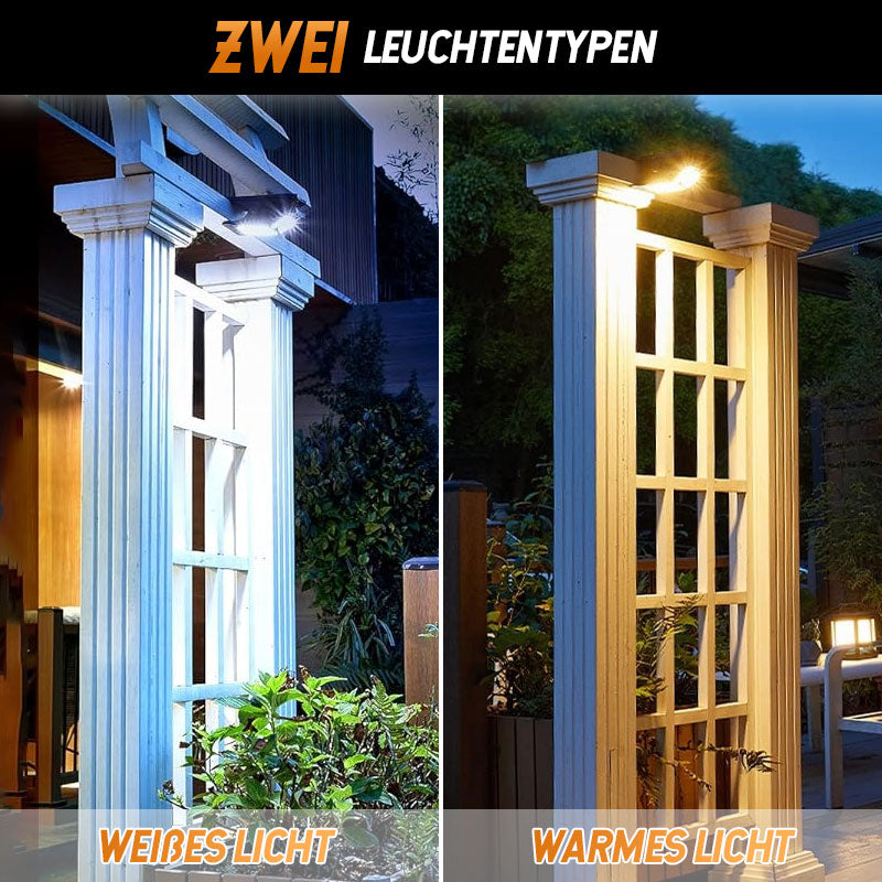 Waterproof solar clip light