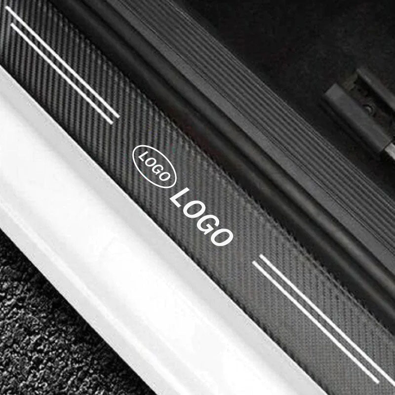 Carbon Car Door Sills Stickers(4 PCS)