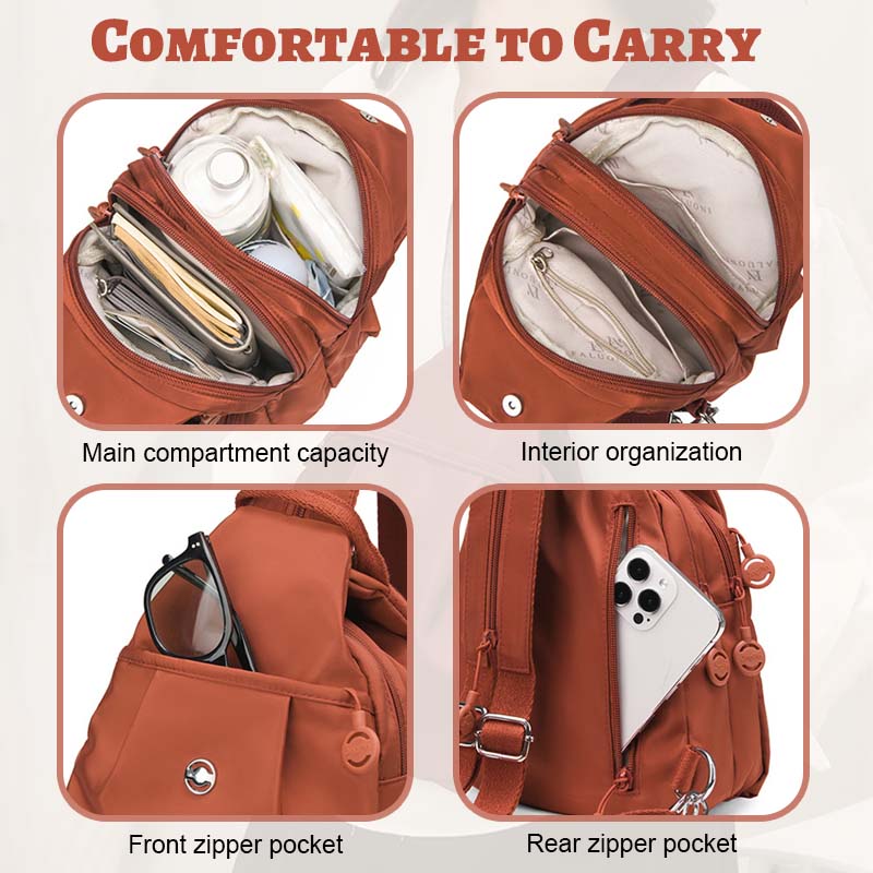 π Multi-Functional Nylon Backpack Β· Your Stylish Everyday Companion