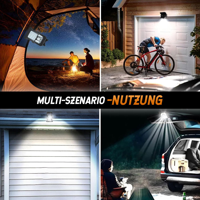 Waterproof solar clip light