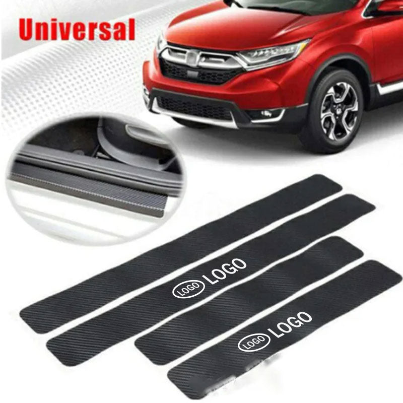 Carbon Car Door Sills Stickers(4 PCS)