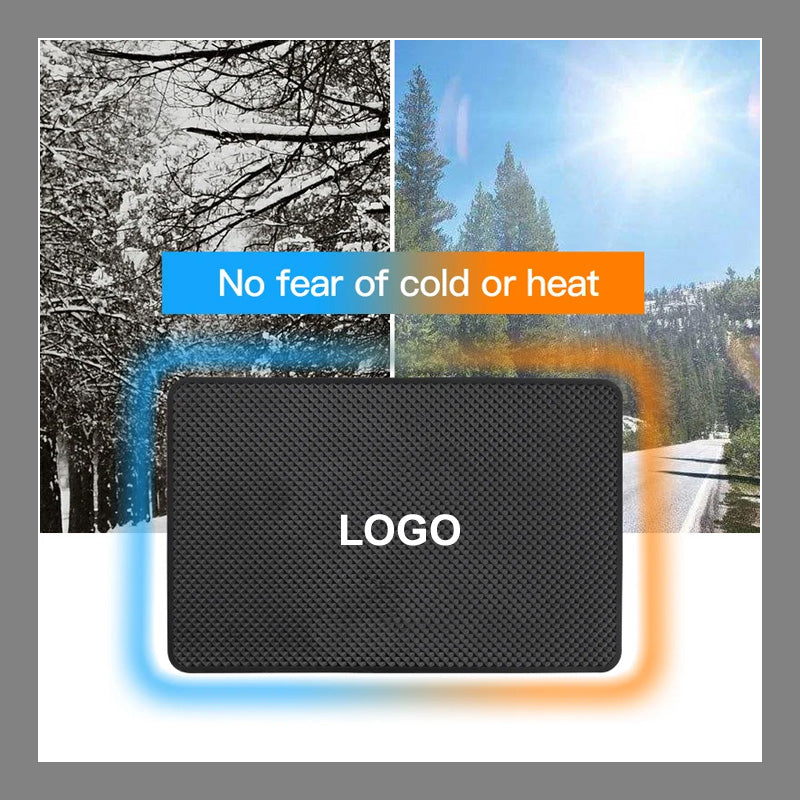 Car Dashboard Logo Anti-Skid Mat