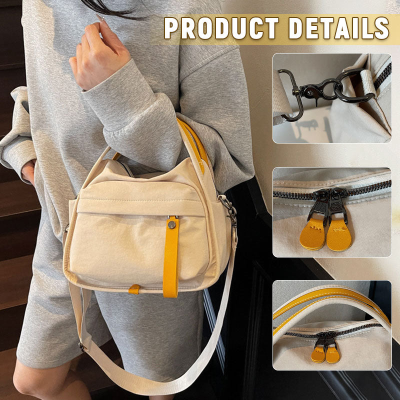 Lightweight Oxford Crossbody Bag for Women