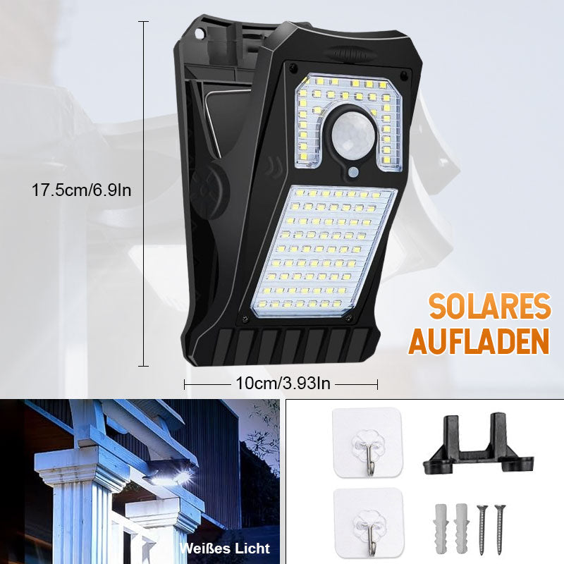 Waterproof solar clip light