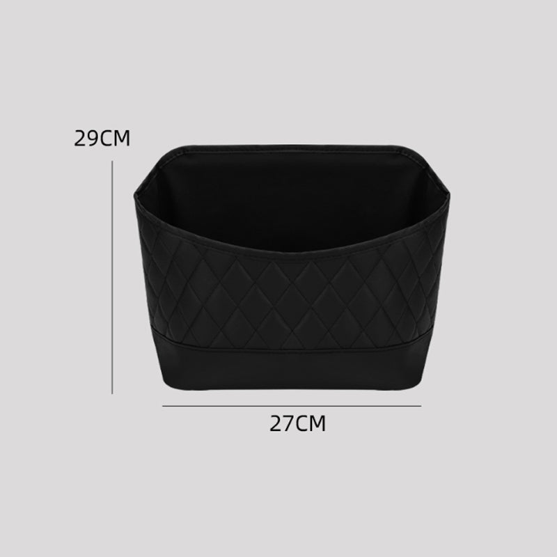 π Car Seat Middle Leather Storage Net | Large Capacity, Keep Your Car Neat & Tidy πΌ