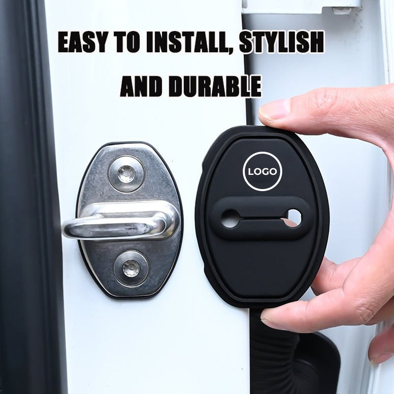 Car Silicone Door Latch Protective Cover(4PCS)