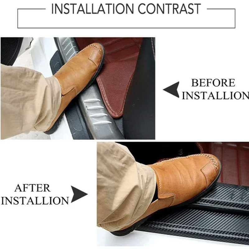 Carbon Car Door Sills Stickers(4 PCS)