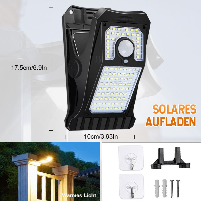Waterproof solar clip light