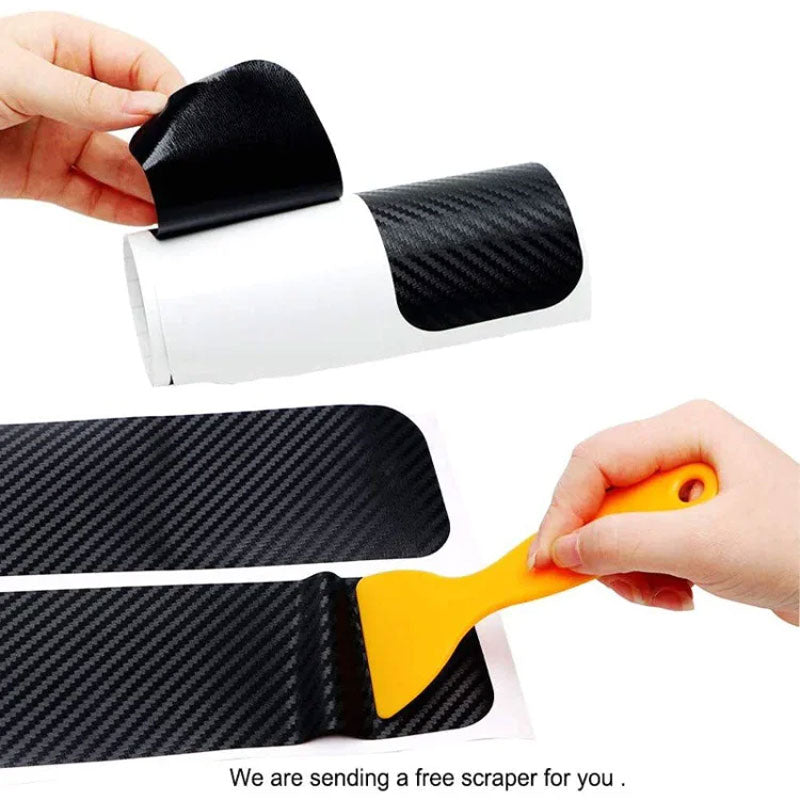 Carbon Car Door Sills Stickers(4 PCS)