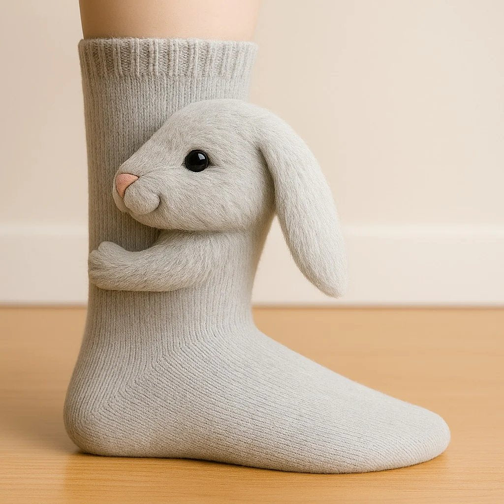 Christmas 50% off sale🎄3D knitted animal socks