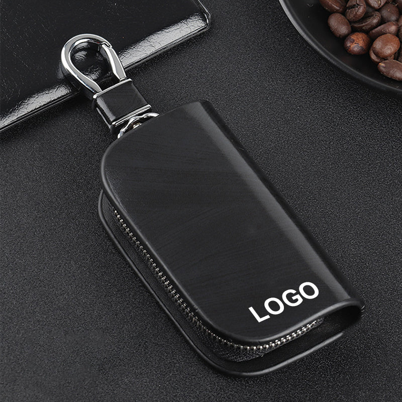 Wood Grain Car Key Case