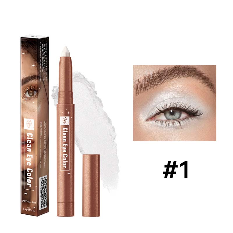 Eyeshadow pencil applies smoothly and naturally