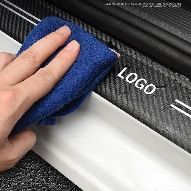 Carbon Car Door Sills Stickers(4 PCS)