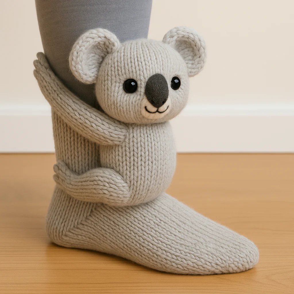 Christmas 50% off sale🎄3D knitted animal socks
