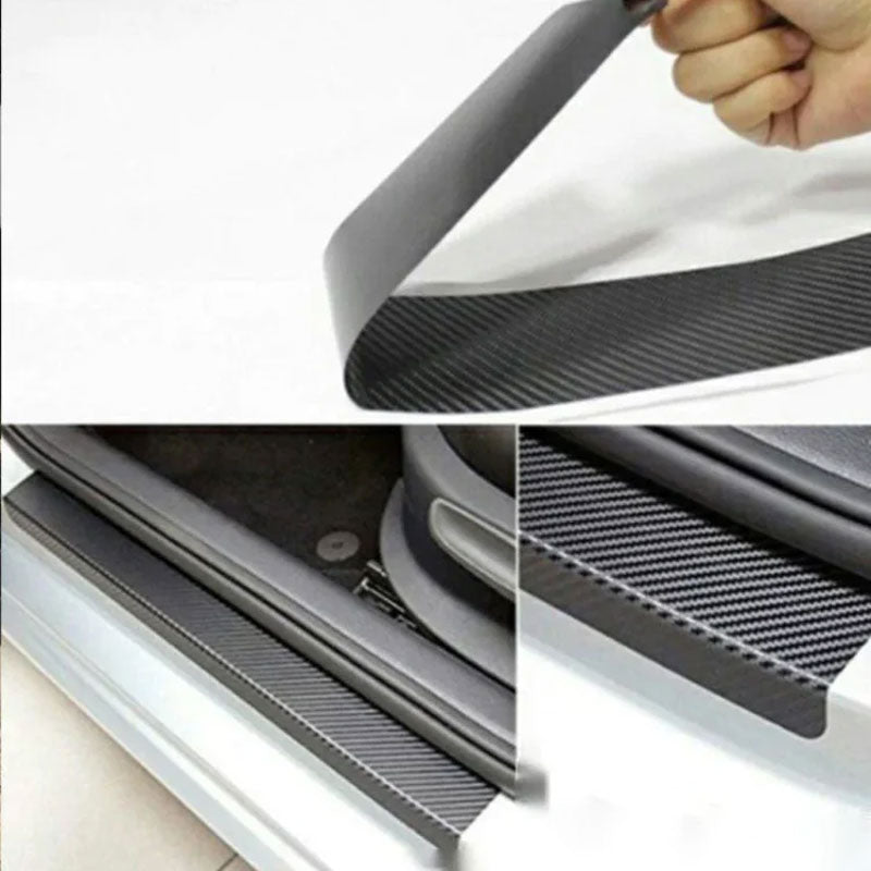 Carbon Car Door Sills Stickers(4 PCS)