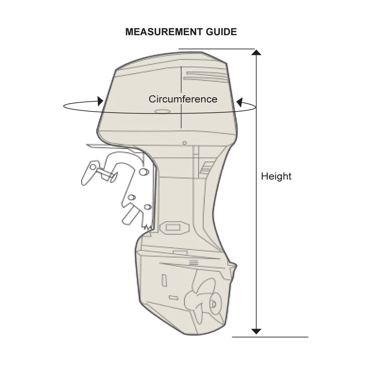 π€ 420D Oxford Outboard Motor Cover β Weather-Resistant Protection Against Rain, Sun & Dust π‘οΈ