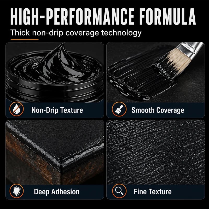 🥳2026 HOT SALE🥳💞50K+ SOLD!🔧🏠 49% OFF! Metal Rust Protection Black Repair Paste – Restores rusty gates, railings & tools. Forms protective coating – no need to replace! 🛡️✨