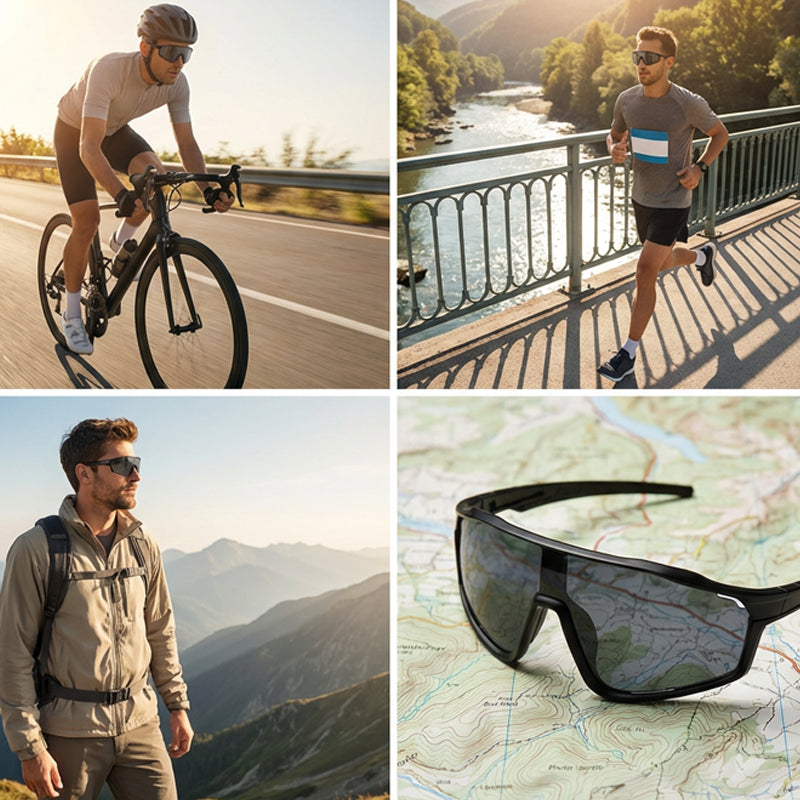 🌟New for 2026: Up to 50% off!🌟 Photochromic sports sunglasses for outdoor us
