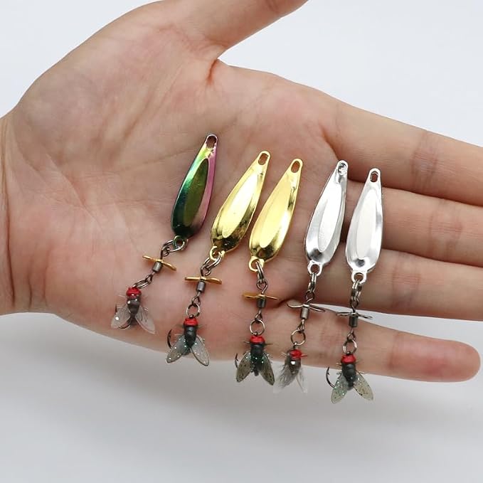 Fly Spinning Propeller Metal Sequins Soft Bait