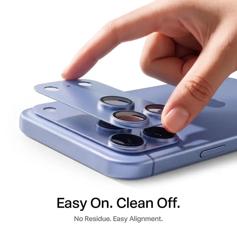 📱All-in-one metal frame lens and module protector for iPhone 18/17 series