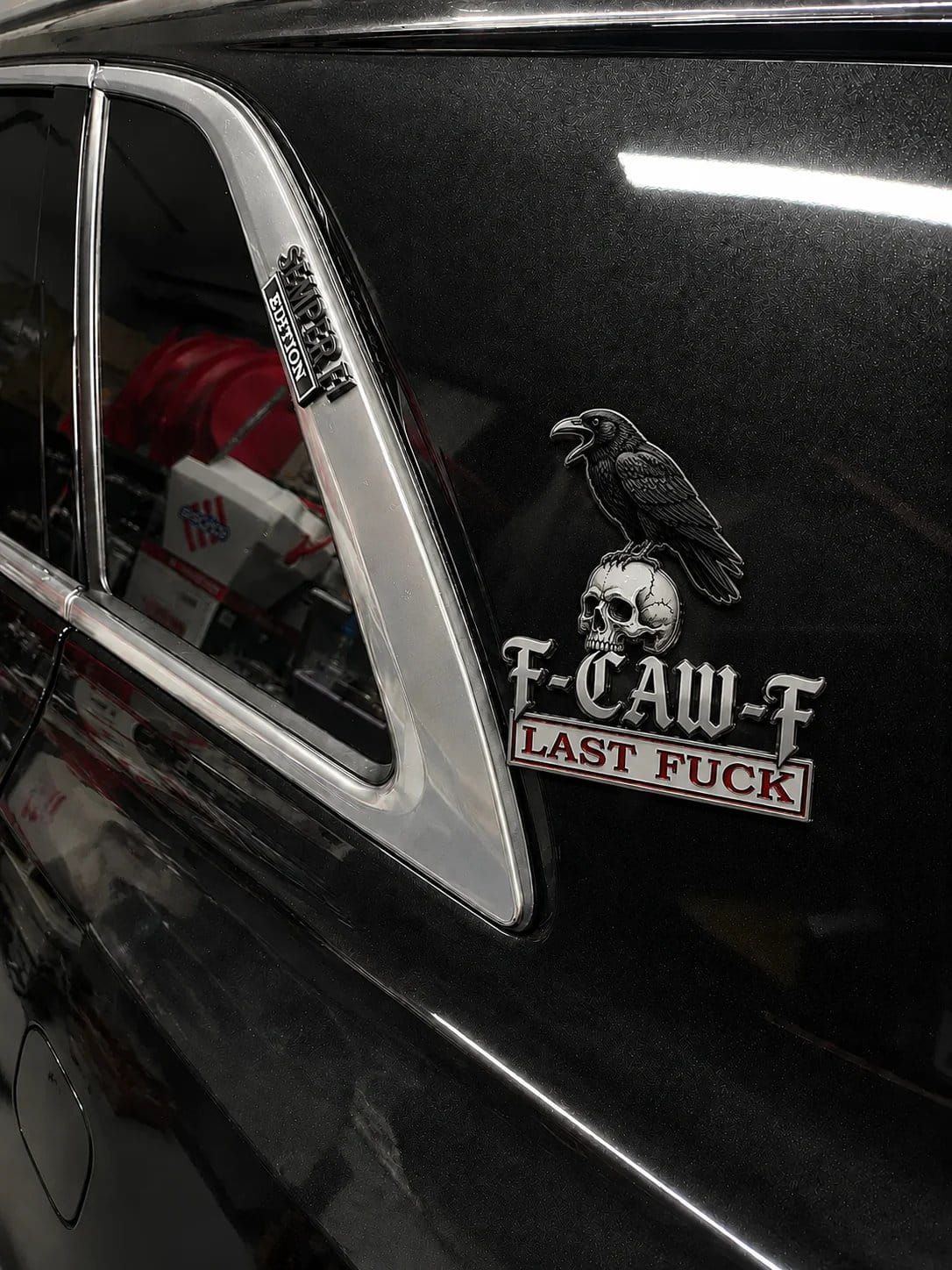 💥The F-CAW-F Car Emblem Metal Badge — For Those Who Laugh at Life and Give Zero F*cks! - BUY 3 GET 2 FREE & FREE SHIPPING