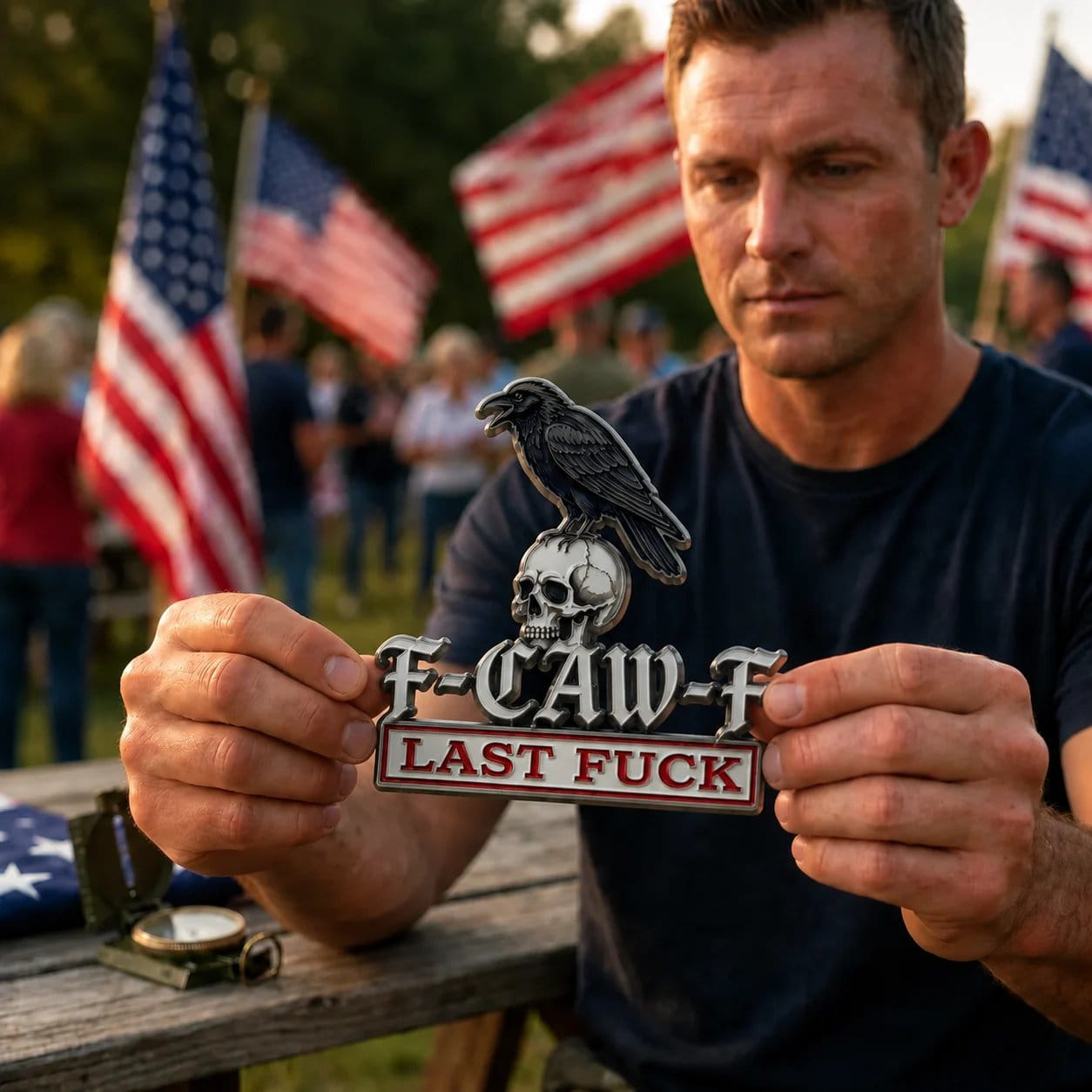 💥The F-CAW-F Car Emblem Metal Badge — For Those Who Laugh at Life and Give Zero F*cks! - BUY 3 GET 2 FREE & FREE SHIPPING
